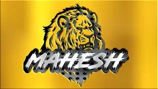 Professional Logo making. Lion with name Logo #pixellab designs