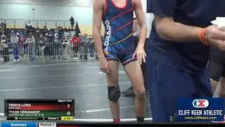 2020 USAW Preseason Nationals/1741 Middle School Boys 119 Travis Long Bear Cave Vs Tyler Reinhardt