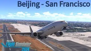 Stunning Trans-Pacific Full Flight In NEW PMDG 777-200ER!! | Real United Airlines OPS | MSFS 2024