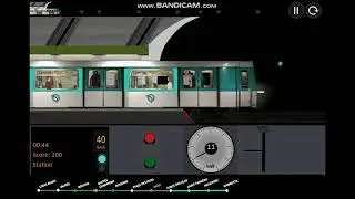 Paris Metro Simulator Game Over Ligne 7bis/3bis MF-77