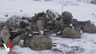 Danish Troops Train In Greenland During 
