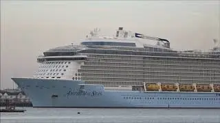ANTHEM OF THE SEAS with Blasts Departing Southampton 15 Sep 2020
