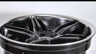 XIX Wheels | X63 | Black with Stainless Steel Lip