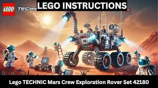 LEGO INSTRUCTIONS: Build the INCREDIBLE Mars Crew Exploration Rover 42180 &ndash; Conquer the Red Planet!