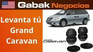 cómo levantar chrysler grand carvan 05 instalación suplementos
