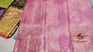 Pure Kanchipuram sarees silk varamahalakshmi collection  #varamahalakshmi #music #silk #saree