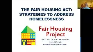 Fair Housing Barriers and Homelessness w/Jeffrey Dillman
