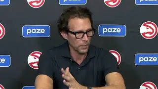 Quin Snyder PostGame Interview | Atlanta Hawks vs Detroit Pistons