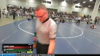 126 Lbs Champ. Round 1 - Dylan Roth, MO Vs Zayne Lewis, AR A3e3