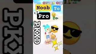 👀😞Noob to Pro😂😎 #pkxd #xdhype Hacker#437612