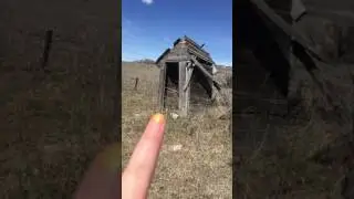 Exploring an abandoned house in Chesterfield Ghost town, Idaho.