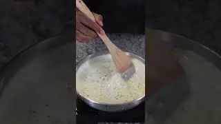 Паста Букатини с белым вином, чесночным маслом и маслом