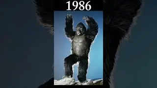 Evolution of King Kong 1933-2024 #shorts #evolution