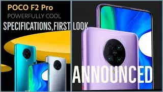 POCO F2 Pro Announced I Specifications,First Look I Poco New Series I Announced 🔥&hearts;️