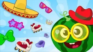 Funny Food DRESS UP games for toddlers and kids! 😎
