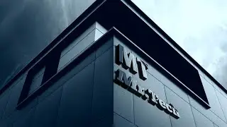 Professional 3D Logo Design // 3D Logo Signage Wall Mock-Up in Pixellab Application // {Mr.Tech}