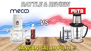 Chopper, Food Processor, Blender Mecoo VS Mitochiba | Review & Battle