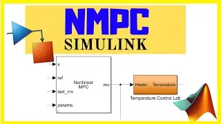 Control NMPC Toolbox Matlab/Simulink ⭐️ [Control de Temperatura]
