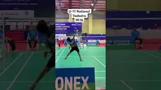 U-11 4th mini National Championship at Vadodra Gujrat . #badminton #shuttlesmash #badmintonnationals