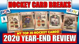 2022 YEAR END REVIEW: MY TOP 20 PC HOCKEY CARDS!!!