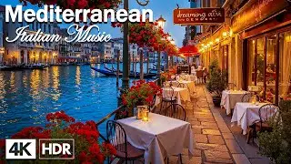 La Dolce Vita Vibes 🍷🎶 Romantic Italian Music & Scenic Amalfi Coast 4K