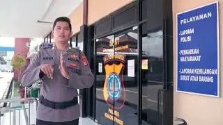 ( BAHASA ISYARAT ) Pelayanan SPKT Polres Kulonprogo