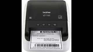 Brother QL-1100C Label Printer Review | 4&rdquo; Shipping Labels, USPS Postage & Barcodes FAST!
