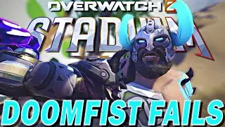Is Doomfist The WEAKEST Tank In Stadium?| OVERWATCH 2 STADIUM DOOMFIST FAIL COMPILATION