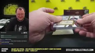 2024-25 Upper Deck Engrained Icons Hockey Hobby 5-Box (Half Case) PYT Group Break #1 - Steve
