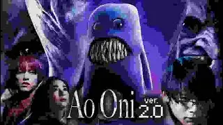The Entire Ao Oni ver.2.0 but with the worse quality ever