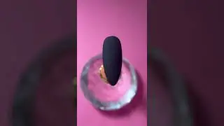 Black matte Nails art design , fast and beauty 🖤🖤🖤
