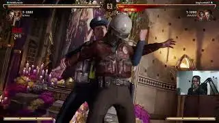 When the other guy didn't lab their own character | MK1 Funny Moments
