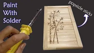 Paint With Solder | Popsicle Stick | STIK HANDCRAFT
