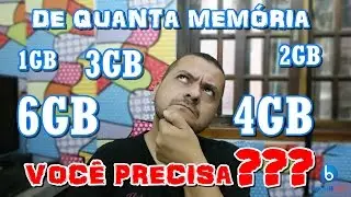 Memória RAM - O que é e de quanto você precisa?