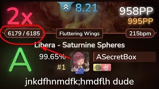 8.2⭐ ASecretBox | Ne Obliviscaris - Libera [Fluttering Wings] +HDHR 99.65% #1 | 958pp 2❌