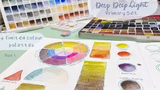 Colour mixing with Deep Deep Light primary set & more!