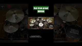 Test Real Drum Preset Kit Nirvana #shorts #nirvana