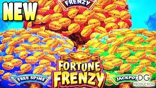 🔥NEW FORTUNE FRENZY HOW MANY MONEY TREES CAN WE POP? SLOT MACHINE | LIVE PLAY CASINO | LAS VEGAS AGS