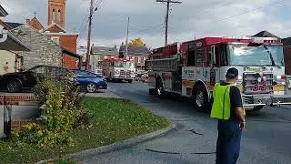 United Hook and Ladder Company #33 in New Oxford's Harvest Day Festival Parade