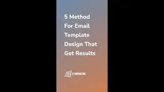 5 Methods For Email Template Design That Get Results #shorts