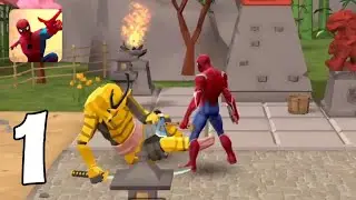 Spider Hero: Superhero Fighting - BOSS LEVEL Part 1 (Android GamePlay Walkthrough)