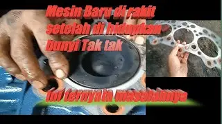 Mesin Baru naik di hidupkan bunyi