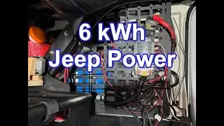 How I Built the Ultimate Jeep Power System (6kWh Battery, A/C, Heat & More)