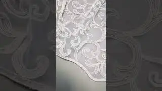 Elegancka firana do salonu kr&oacute;tka lub długa SANDRA RADIMAR (filmik do karty produktu sklepu Radimar)