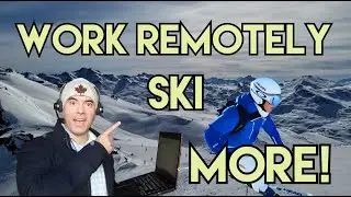 Ski Hack: Work Remotely from Europe to Ski More!