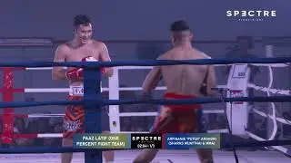 BOXING | SPECTRE FIGHT NIGHT - THE VOID |  PAAZ LATIF ONE PERCENT FT VS ARFIQANIE SHARKSMUAYTHAI&MMA