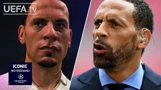 FIFA ICONIC Ep.1 | RIO FERDINAND reacts to becoming ICONIC DEFENDER!