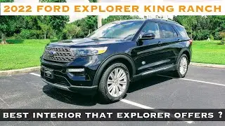 2022 Ford Explorer King Ranch RWD - POV Test Drive & Review - Whats A King Ranch Model ?