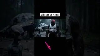 Bigfoot vs alien! Yeti Vlog #shorts #yeti #australia #bigfoot #sasquatch