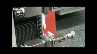 Testing sealed-seam strength - Pr&uuml;fung der Siegelnaht